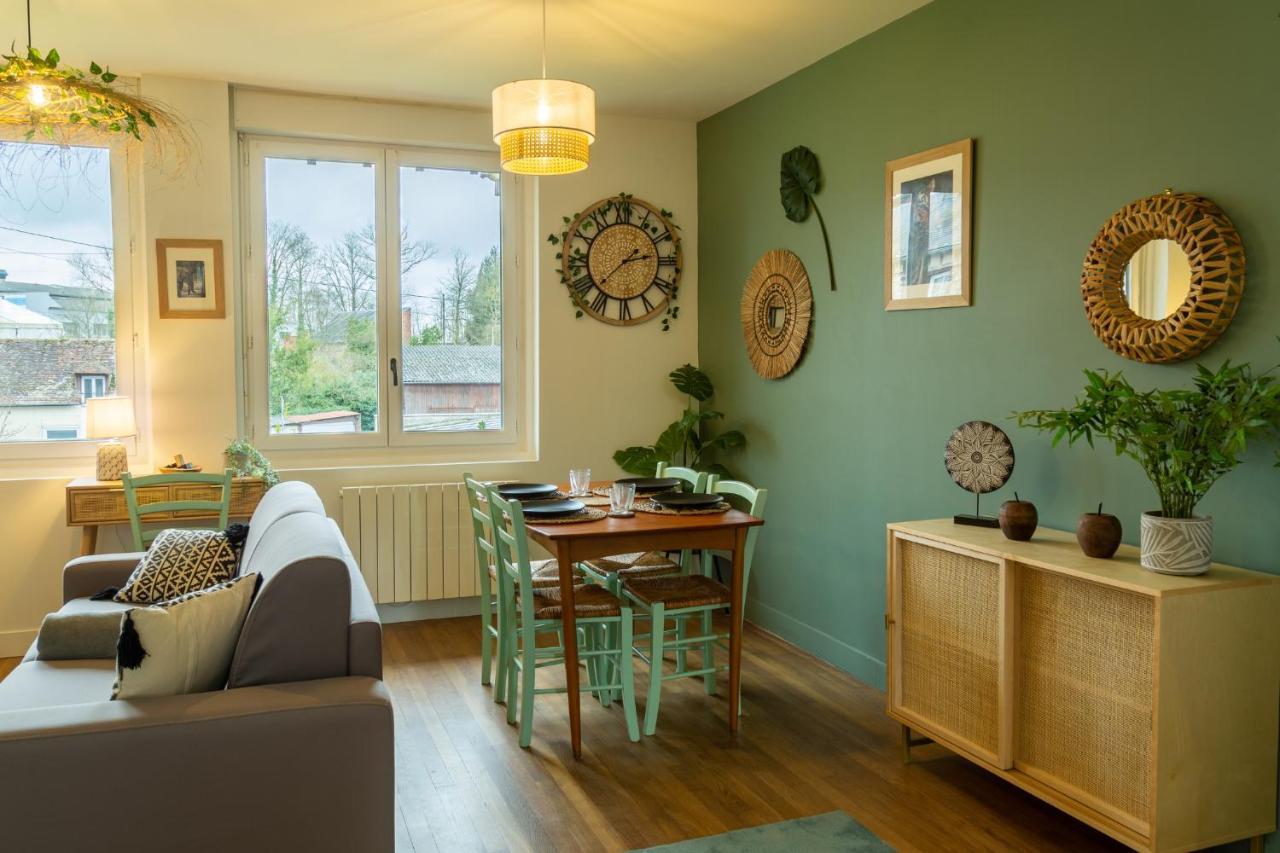 Suite Jungle - Jardin, Netflix Et Parking - Le Manoir Aux Pommes Orbec ภายนอก รูปภาพ