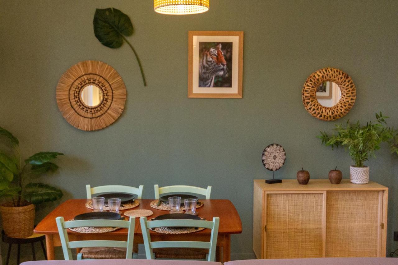 Suite Jungle - Jardin, Netflix Et Parking - Le Manoir Aux Pommes Orbec ภายนอก รูปภาพ