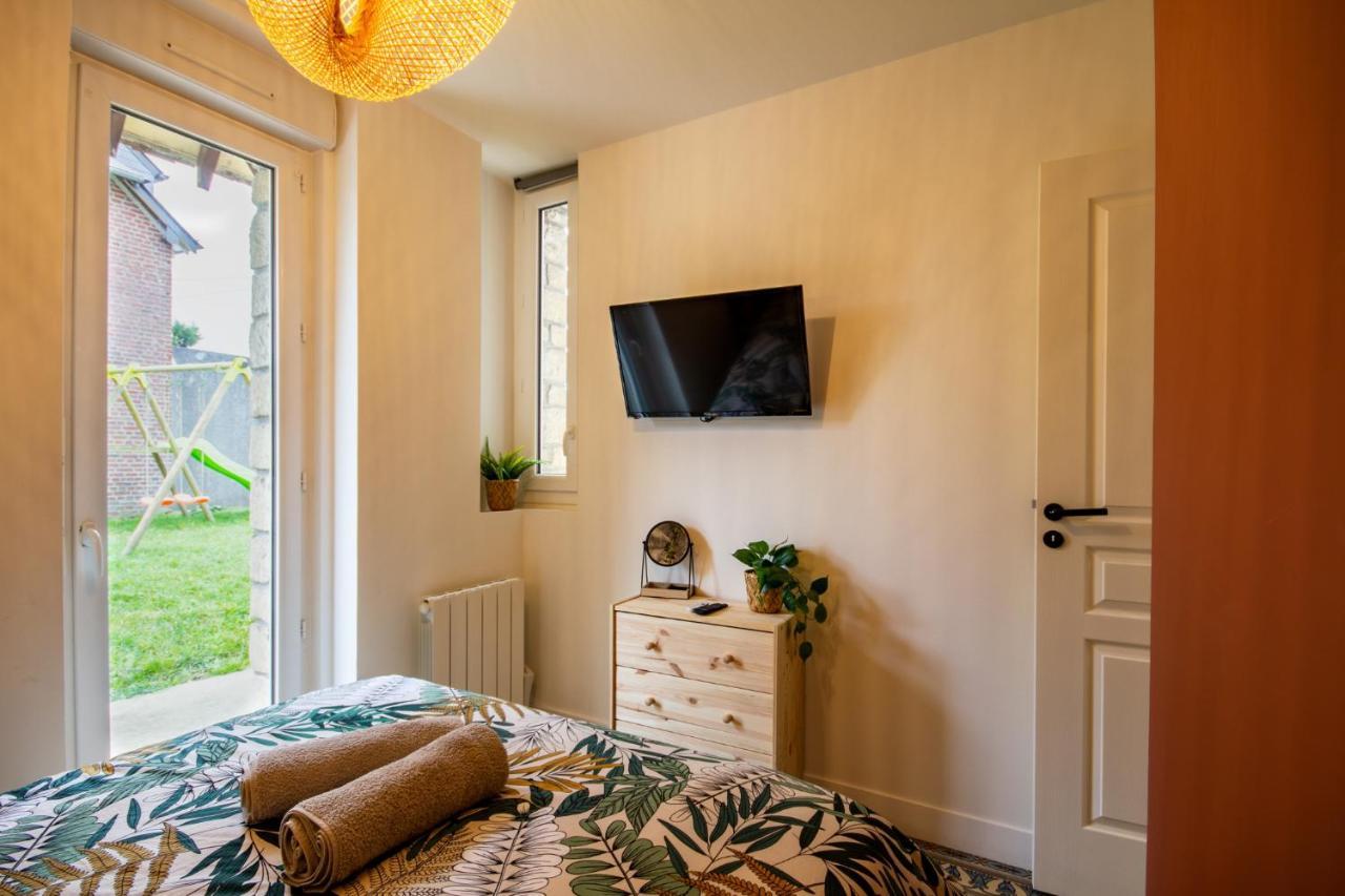 Suite Jungle - Jardin, Netflix Et Parking - Le Manoir Aux Pommes Orbec ภายนอก รูปภาพ